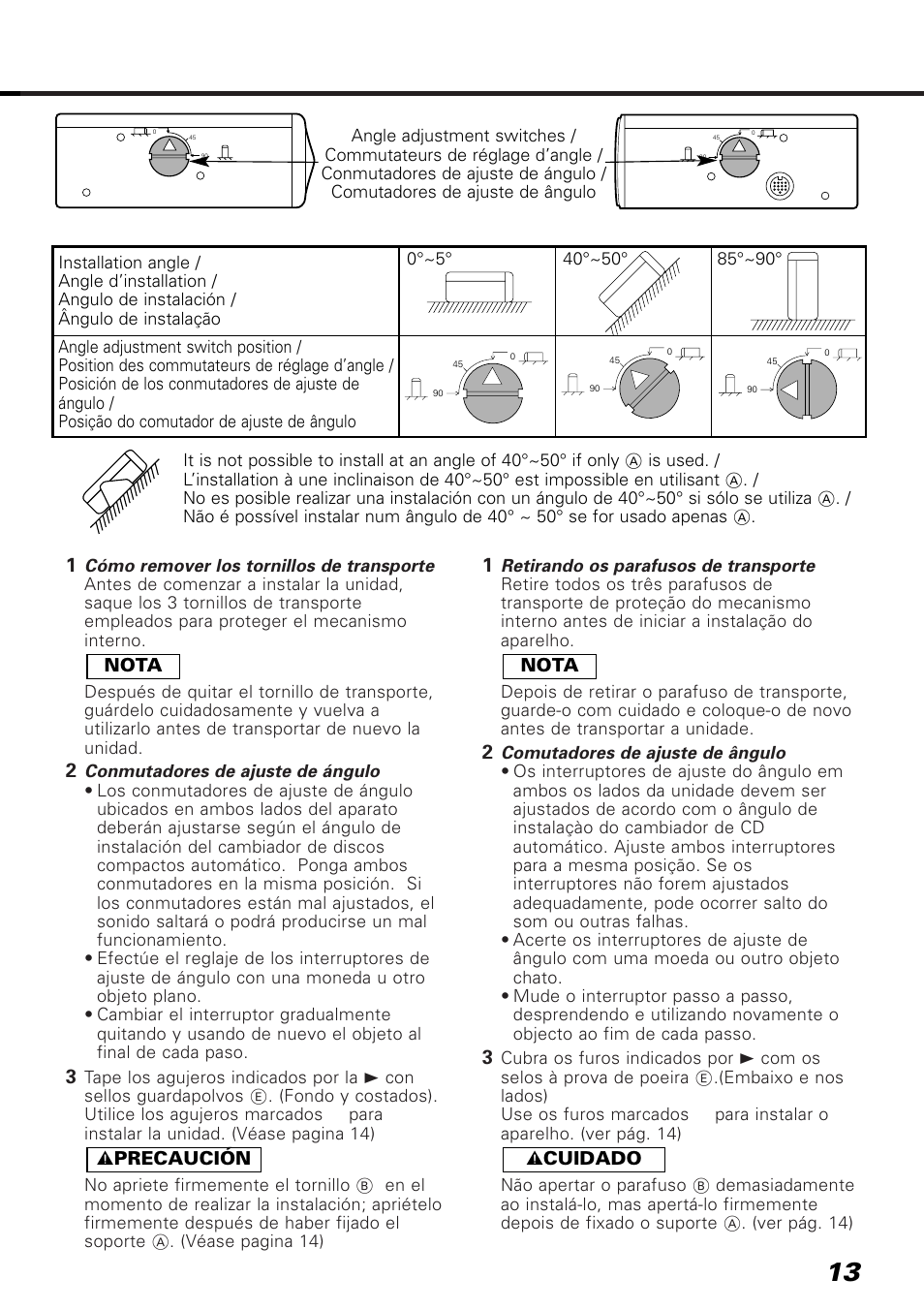 Kenwood KDC-C717 User Manual | Page 13 / 16