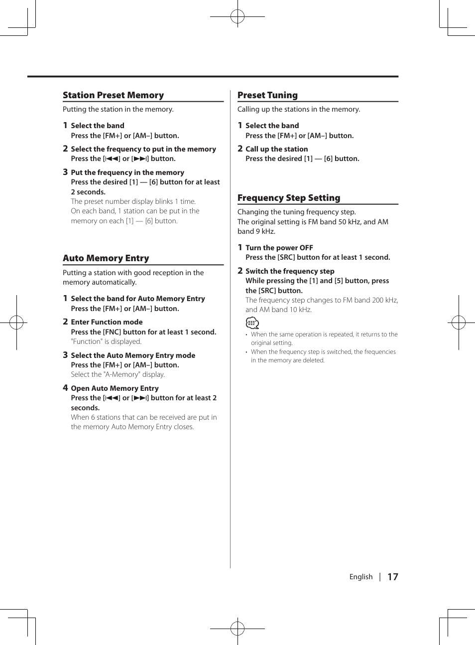 Kenwood DPX-3070B  EN User Manual | Page 17 / 108