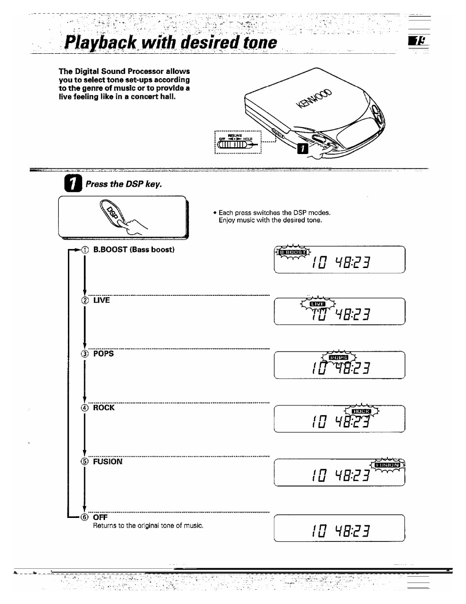 Plmxiimk.wiik à^sìr&dionb, 10 hb--e1 | Kenwood DPC-341 User Manual | Page 19 / 28