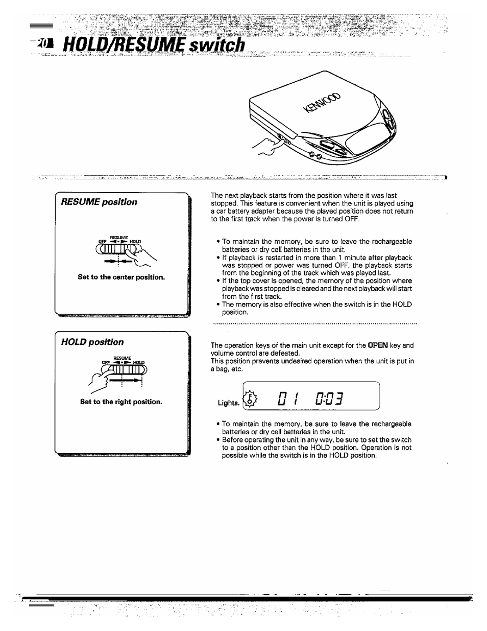 Kenwood DPC-341 User Manual | Page 20 / 28