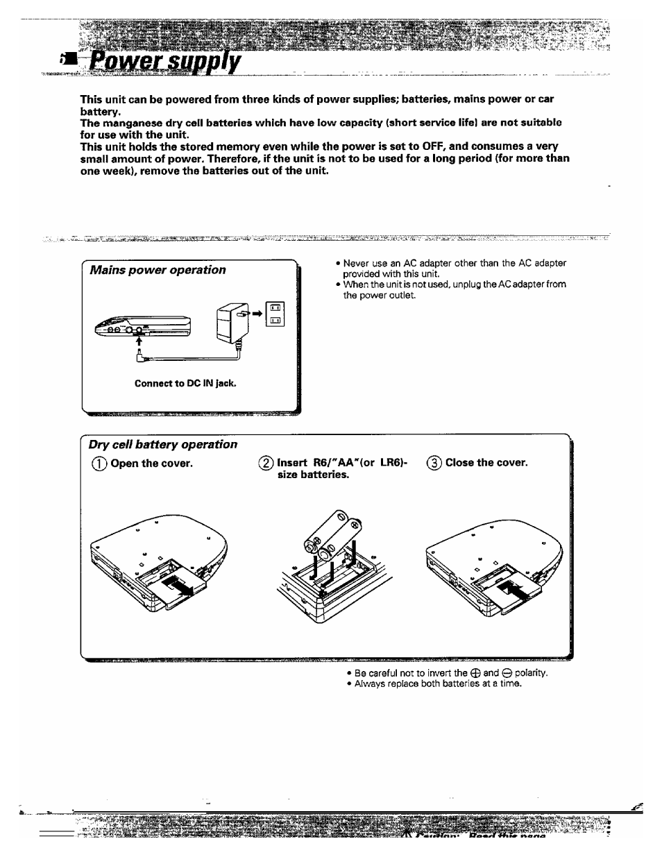 Kenwood DPC-341 User Manual | Page 6 / 28