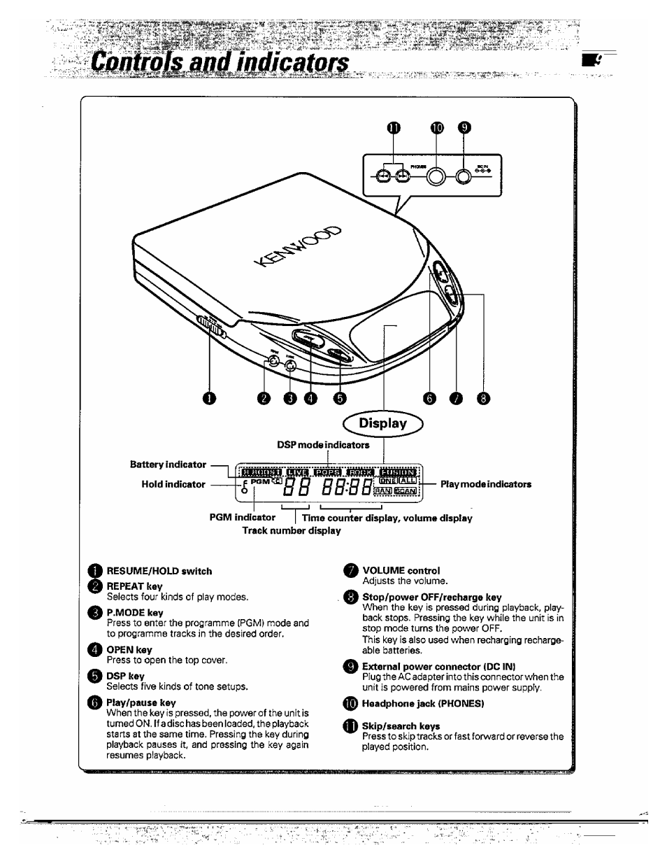 Kenwood DPC-341 User Manual | Page 9 / 28