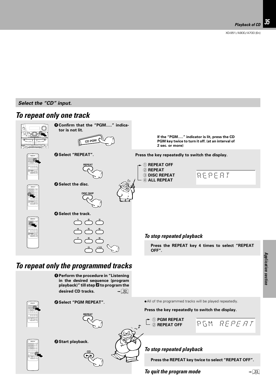 Kenwood XD-A900 User Manual | Page 35 / 68