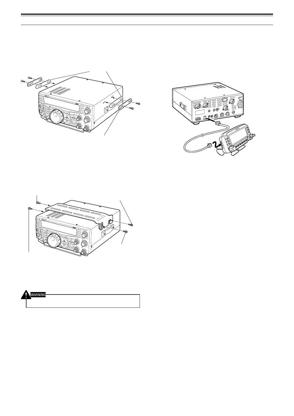 Mb-430 mobile bracket, Rc-2000 remote panel | Kenwood TS-2000 User Manual | Page 106 / 150