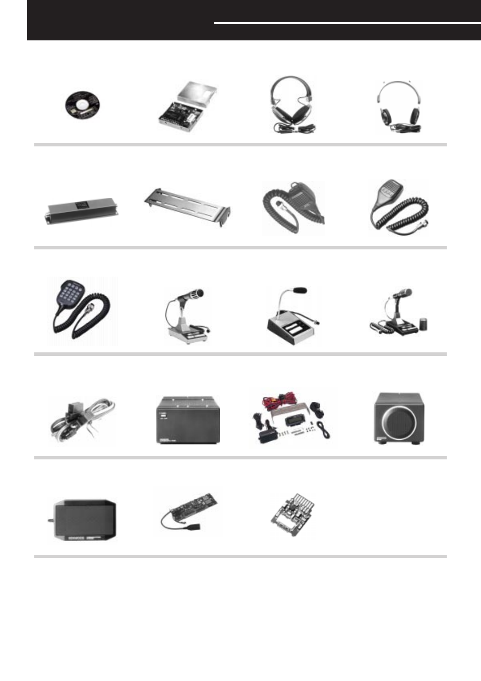 Optional accessories | Kenwood TS-2000 User Manual | Page 112 / 150