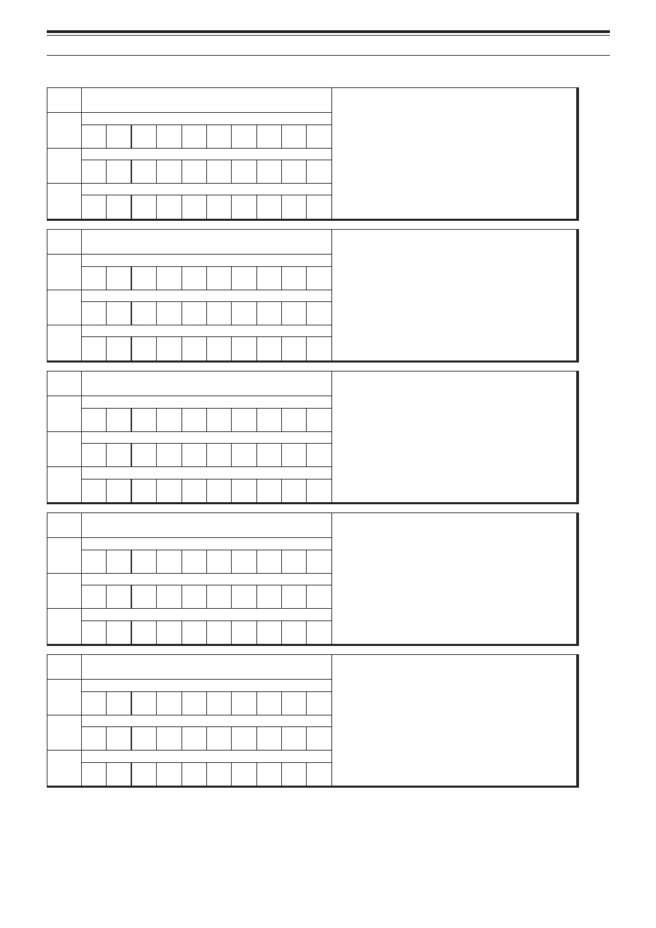 Pc control command tables, 21 appendix | Kenwood TS-2000 User Manual | Page 123 / 150