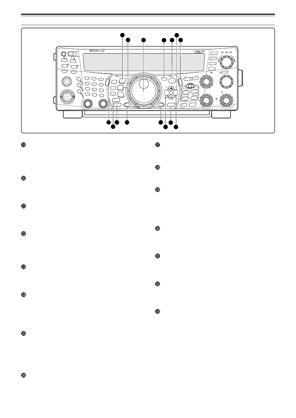 4 getting acquainted | Kenwood TS-2000 User Manual | Page 18 / 150
