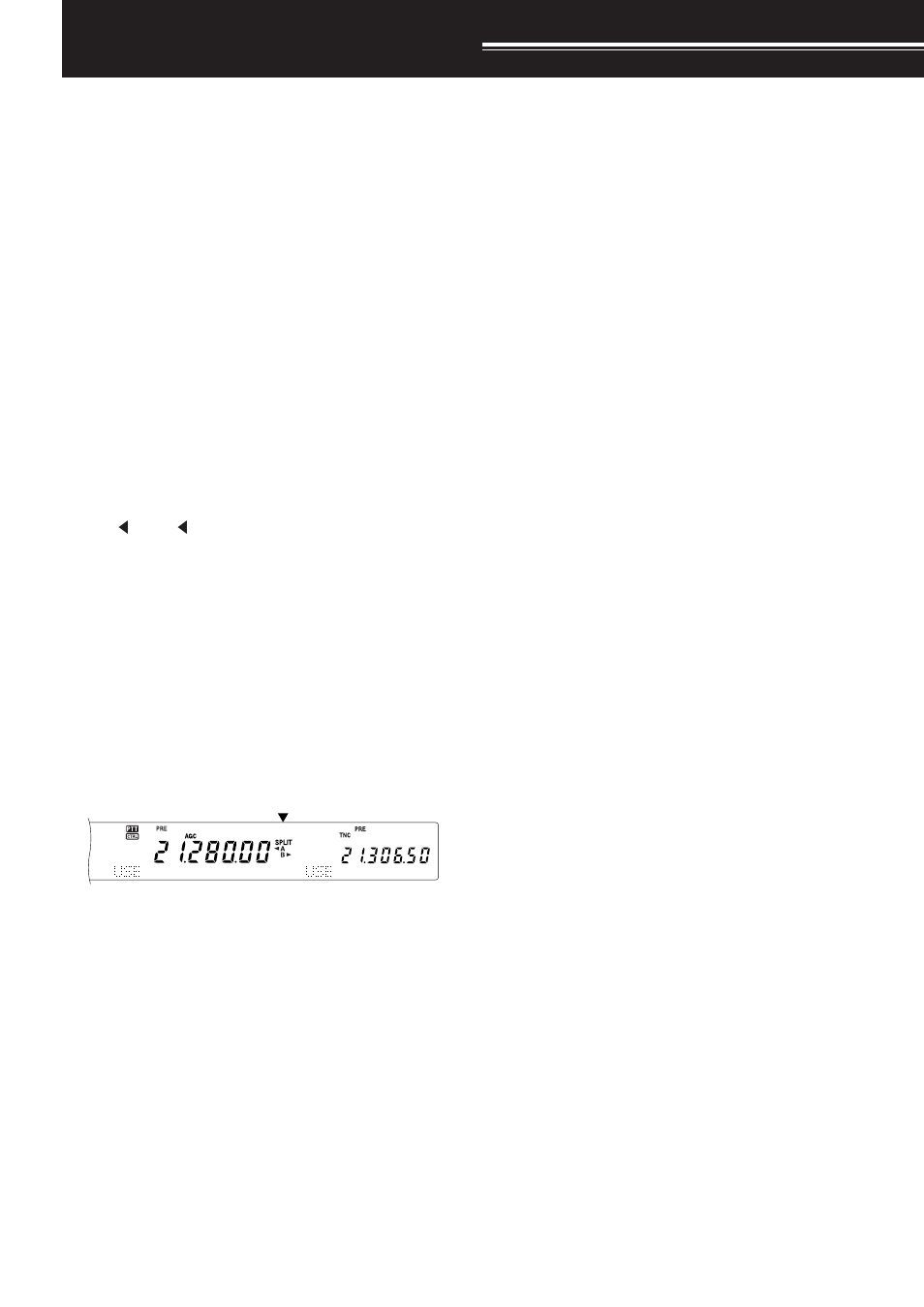 Enhanced communications, Split-frequency operation, Tf-set (transmit frequency set) | Kenwood TS-2000 User Manual | Page 39 / 150