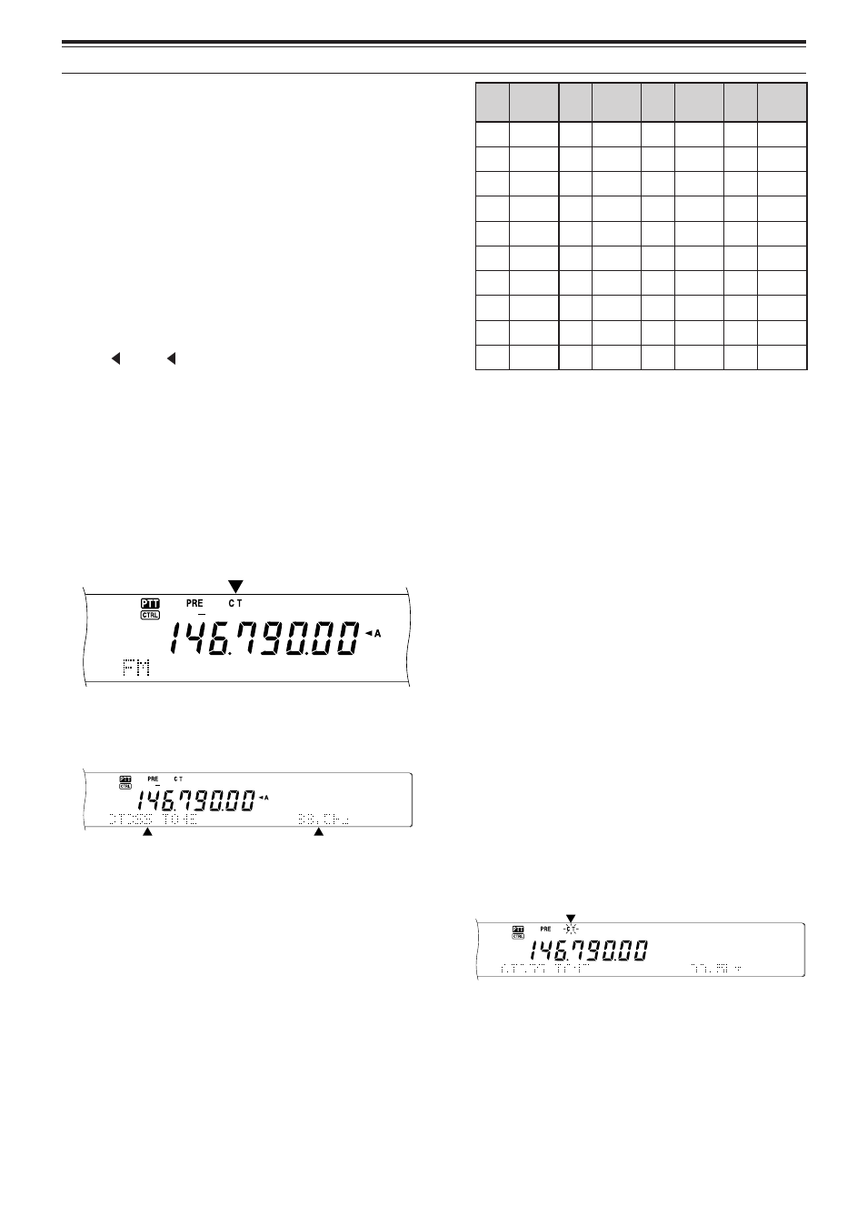 Fm ctcss operation, Ctcss freq. id scan | Kenwood TS-2000 User Manual | Page 43 / 150