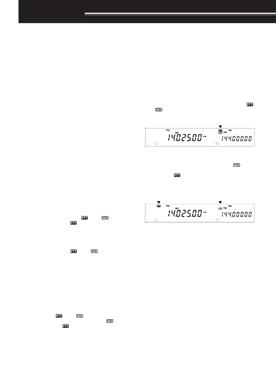 Sub-receiver, Tx band and control band, Tx band | Control band, Receiving, Activating the sub-receiver, Controlling the sub-receiver, Selecting a band | Kenwood TS-2000 User Manual | Page 53 / 150
