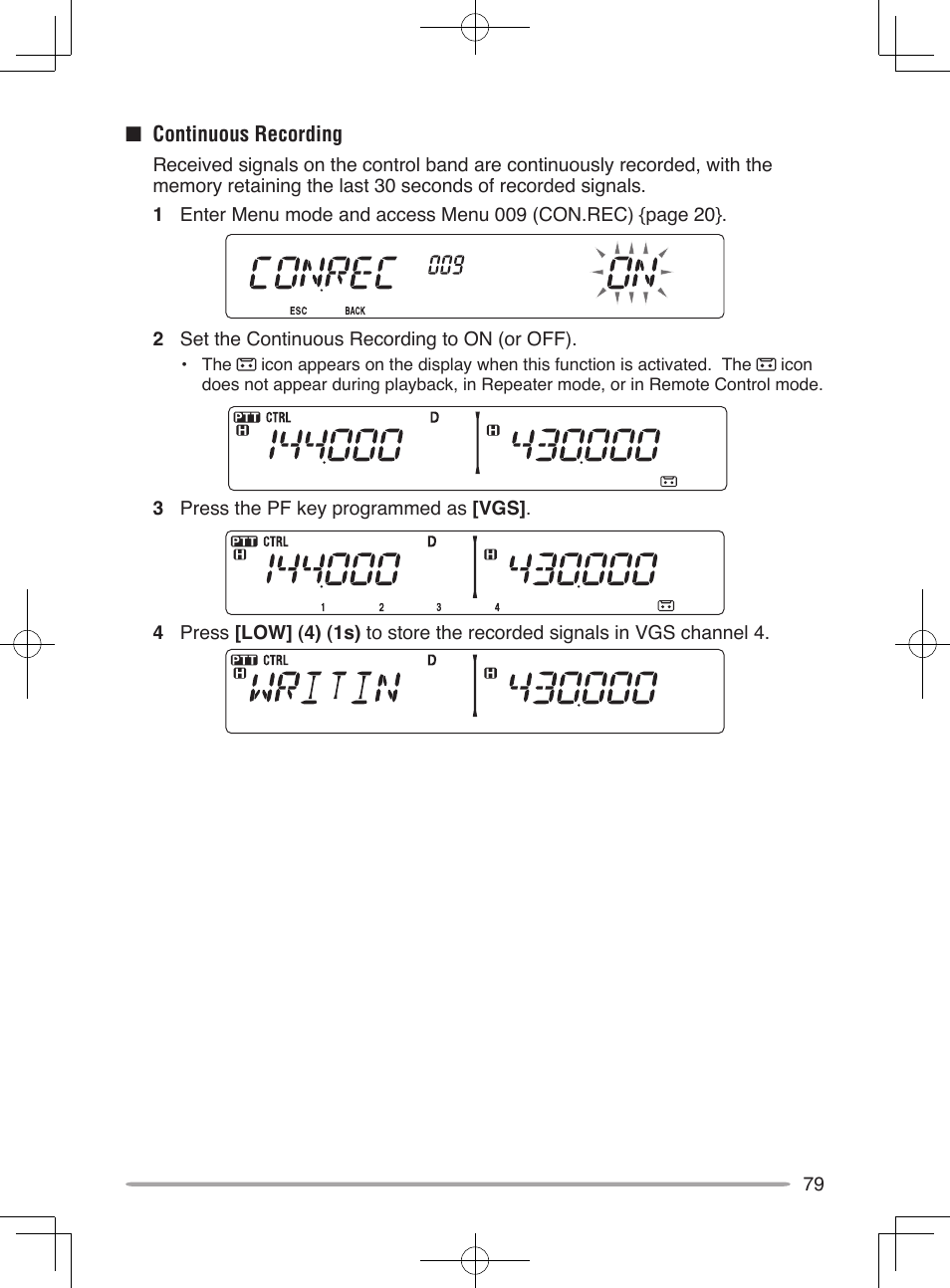 Kenwood TM-V71E User Manual | Page 87 / 107