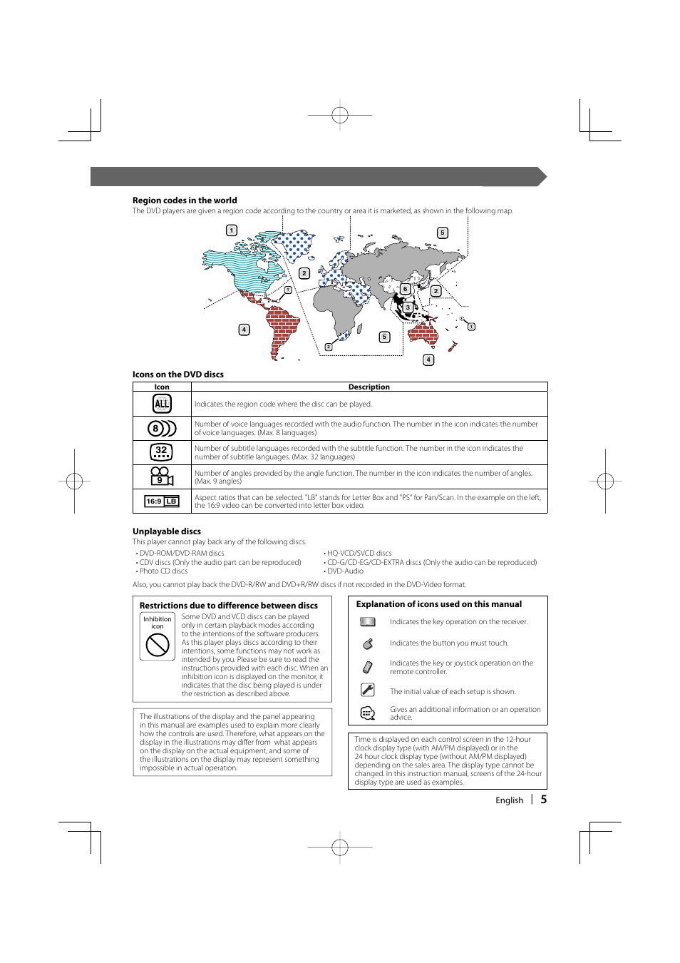 Kenwood DDX6019 User Manual | Page 5 / 88