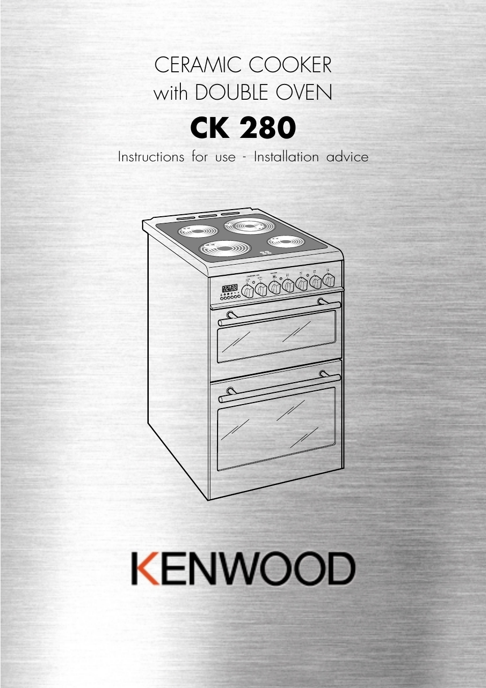 Kenwood CK 280 User Manual | 32 pages