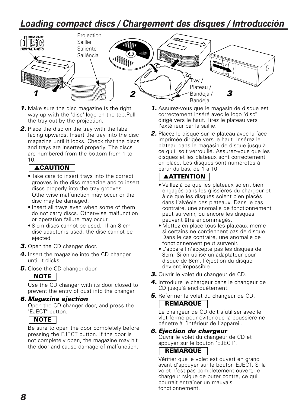 Kenwood C929 User Manual | Page 8 / 20