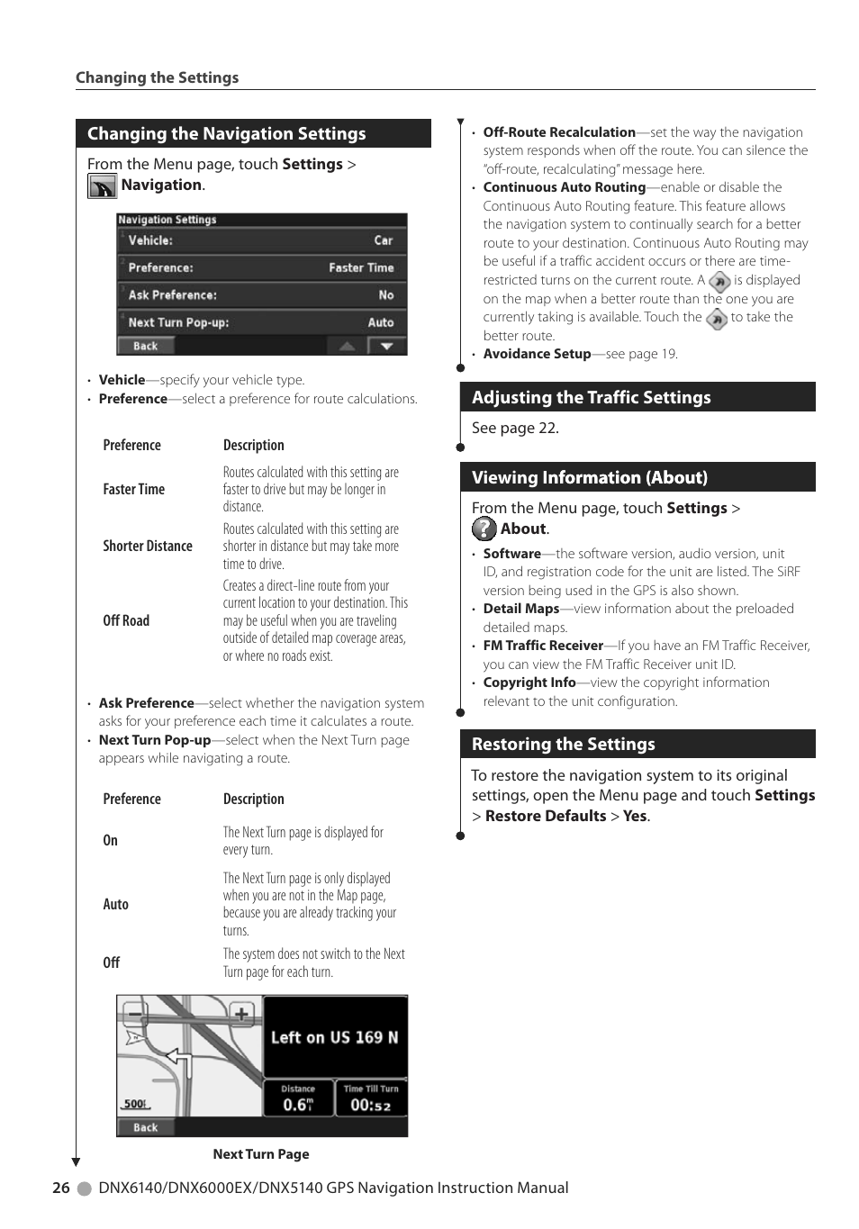 Kenwood DNX6000EX User Manual | Page 26 / 32
