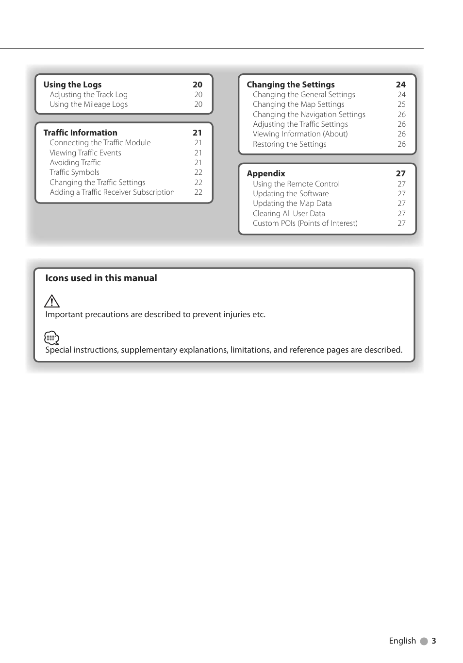 Kenwood DNX6000EX User Manual | Page 3 / 32