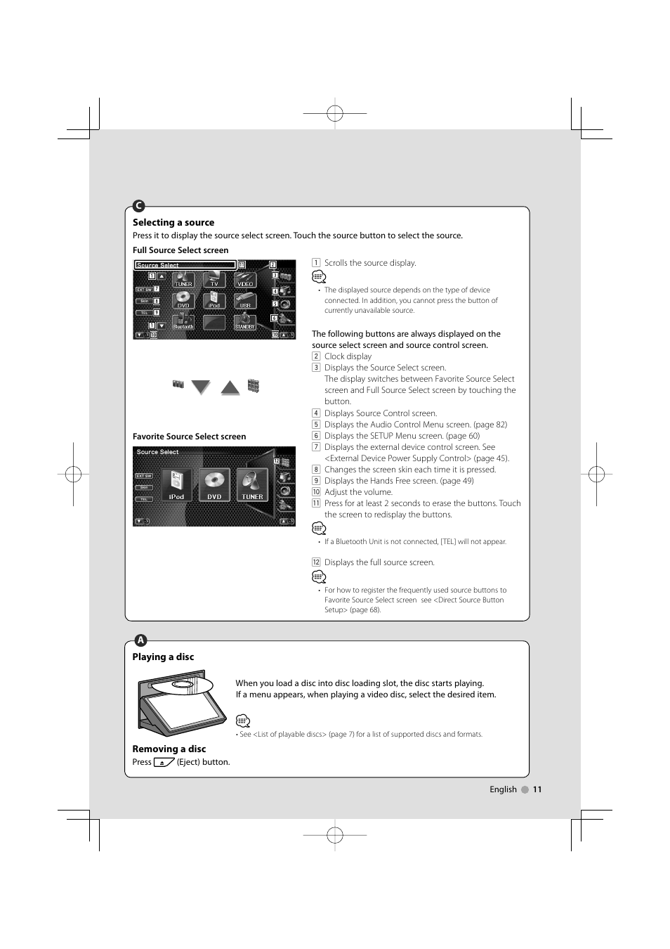 Kenwood DDX7032M User Manual | Page 11 / 100