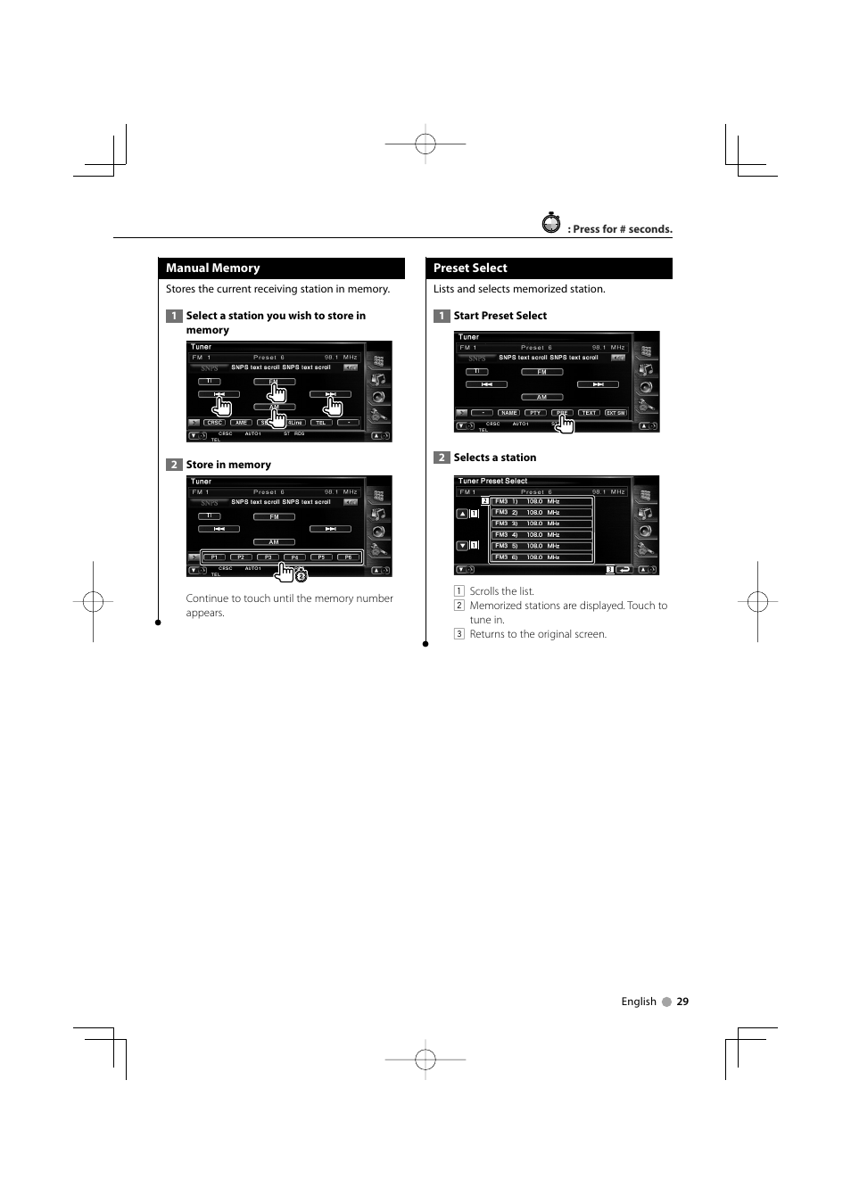 Kenwood DDX7032M User Manual | Page 29 / 100