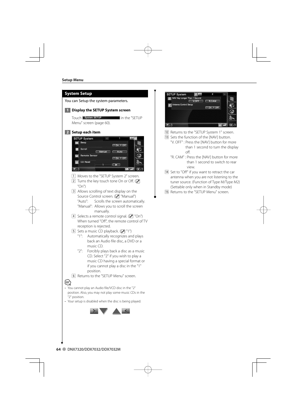 Kenwood DDX7032M User Manual | Page 64 / 100