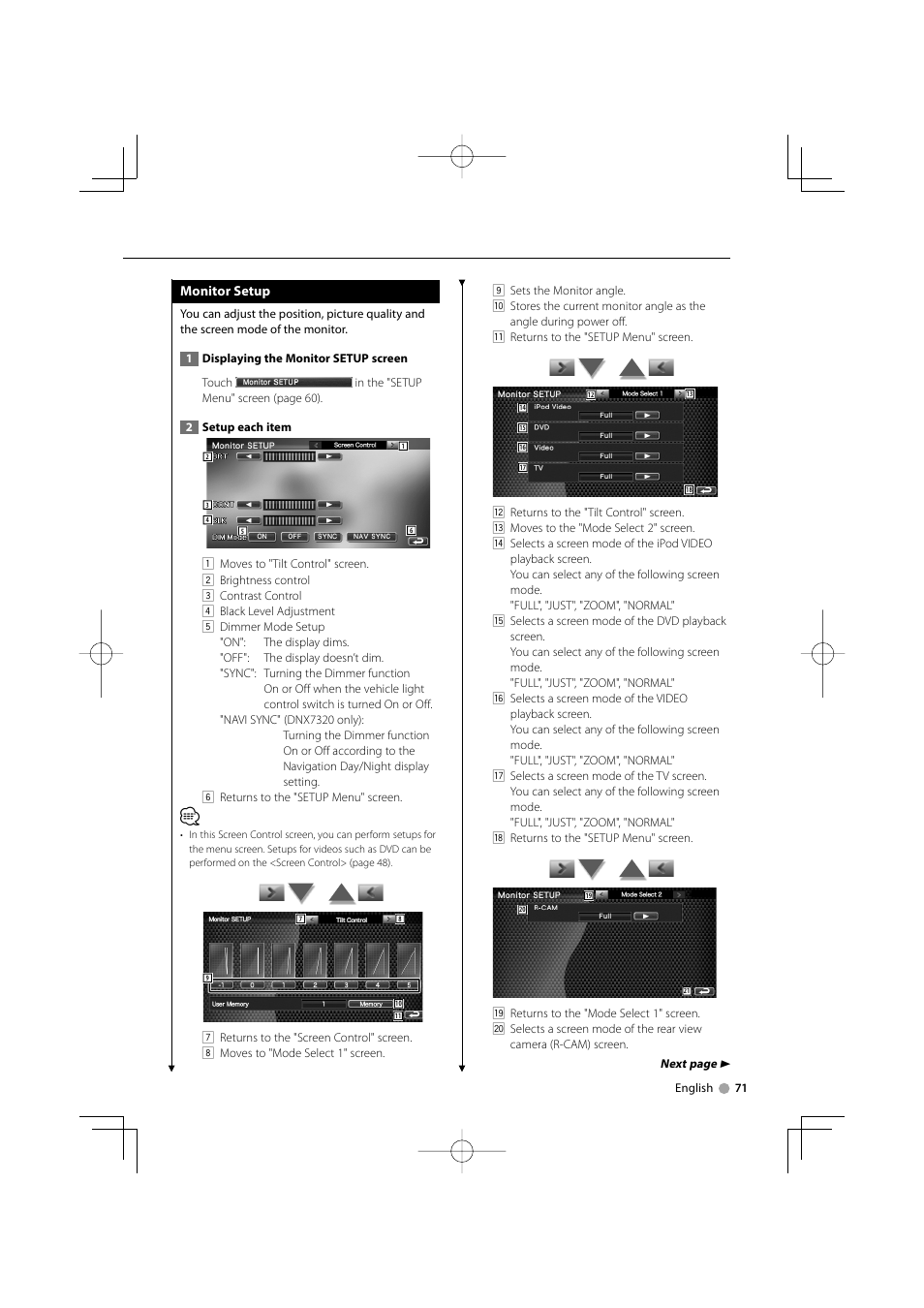 Kenwood DDX7032M User Manual | Page 71 / 100