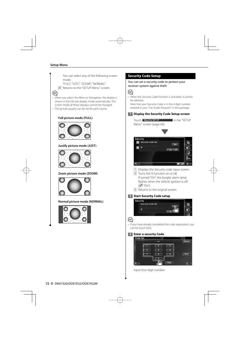 Kenwood DDX7032M User Manual | Page 72 / 100