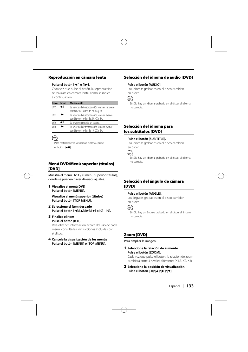 Kenwood KDV-S220P User Manual | Page 133 / 172