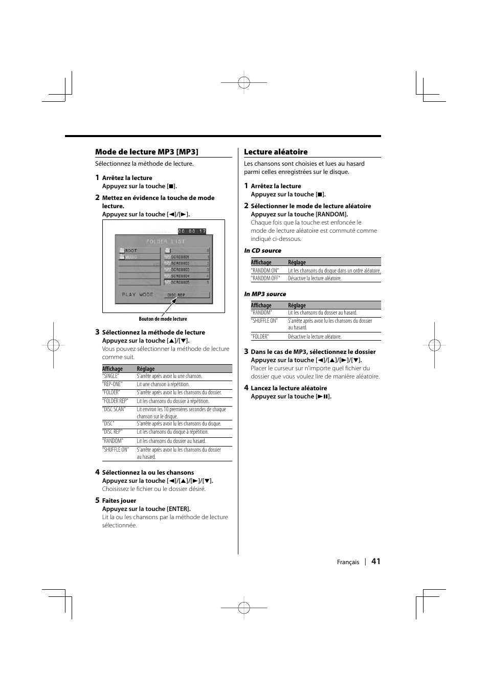 Kenwood KDV-S220P User Manual | Page 41 / 172