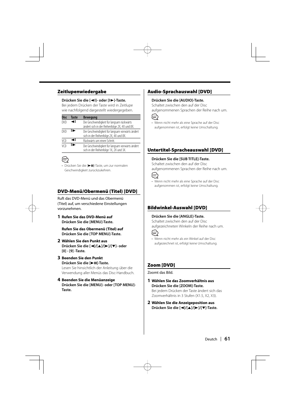 Kenwood KDV-S220P User Manual | Page 61 / 172