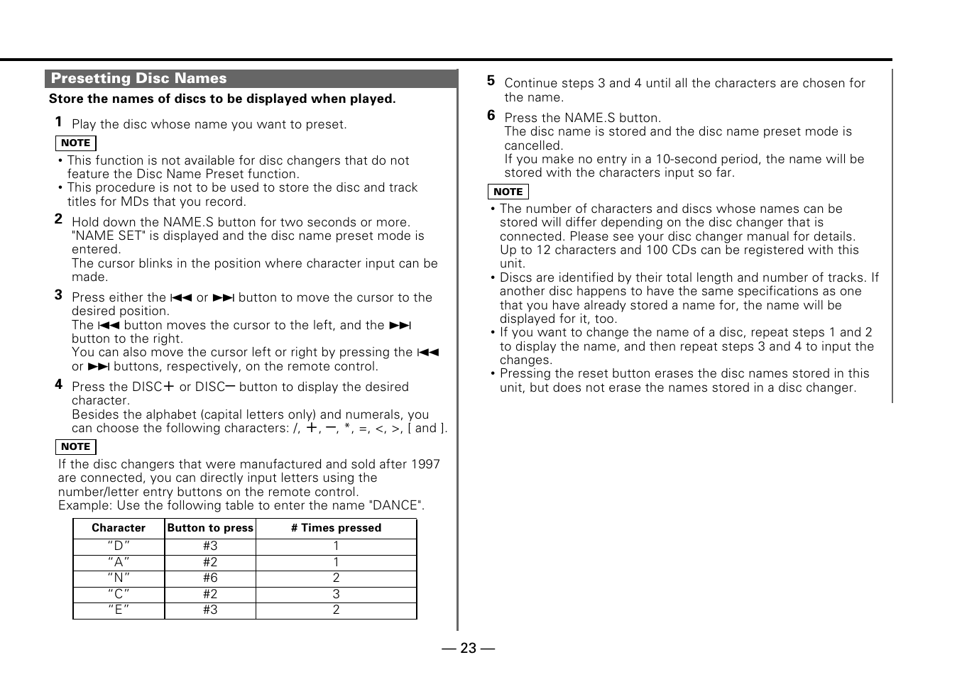 Kenwood KDC-PS909 User Manual | Page 23 / 40