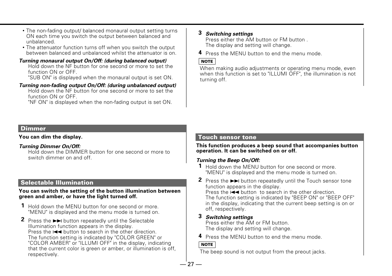 Kenwood KDC-PS909 User Manual | Page 27 / 40