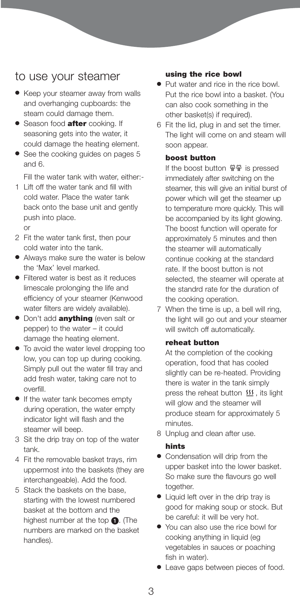 Kenwood FS620 User Manual | Page 3 / 105