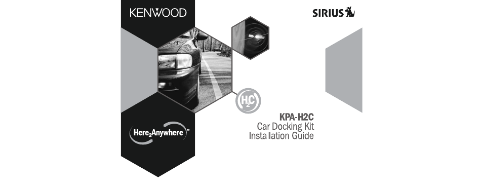 Kenwood SIRIUS KPA-H2C User Manual | 5 pages