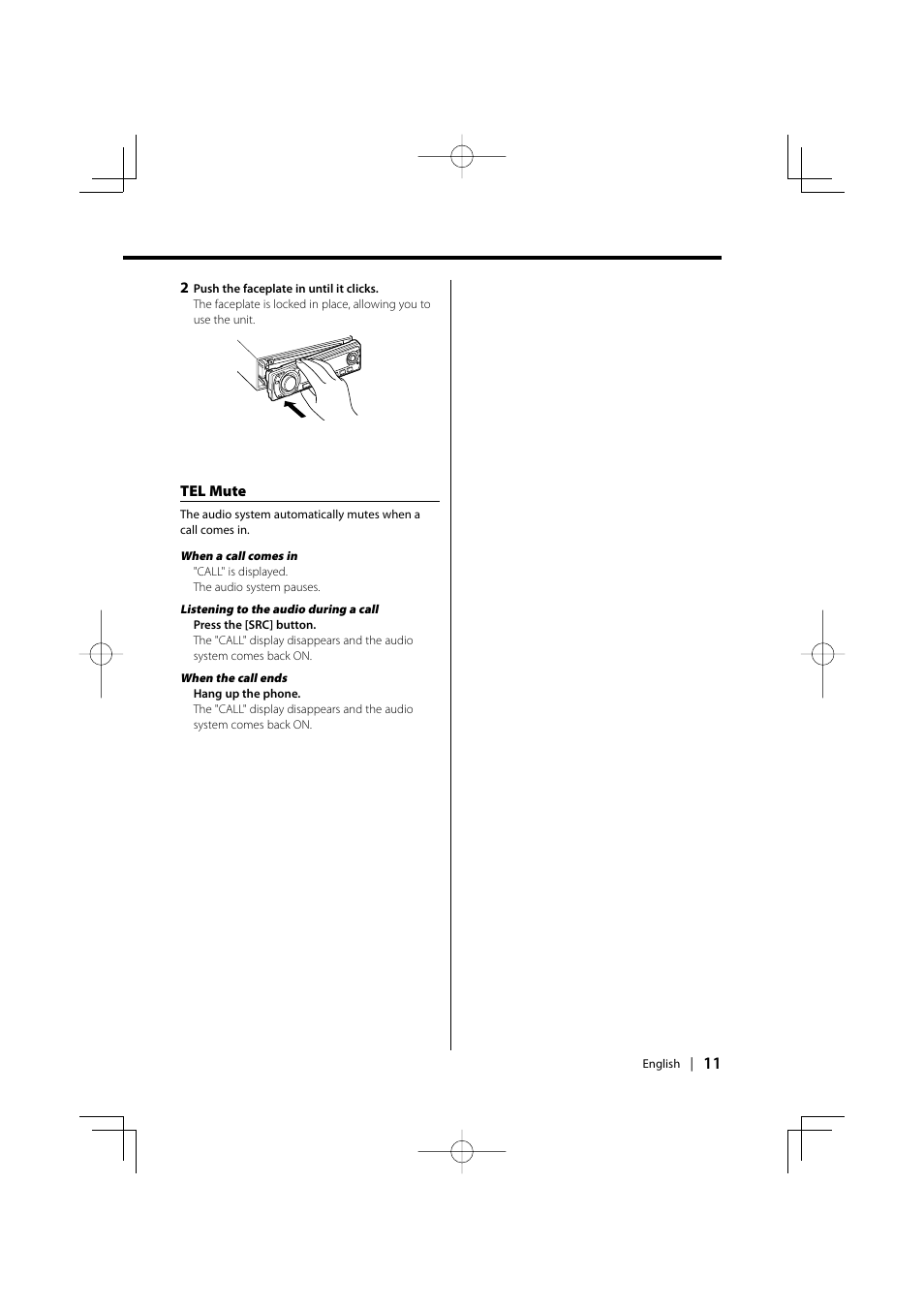 Kenwood KDC-MP6029 User Manual | Page 11 / 34