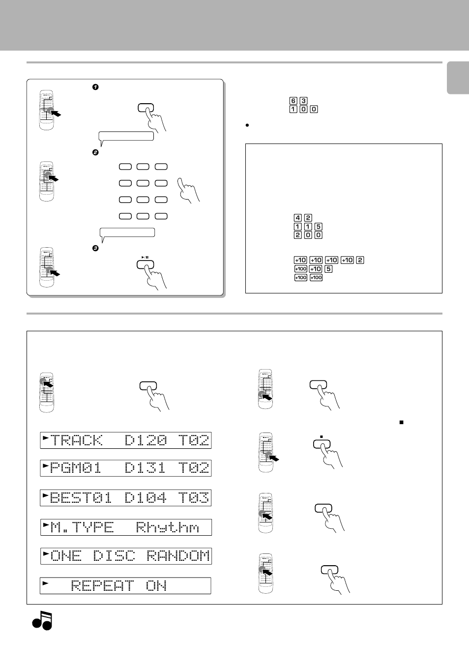 Direct disc selection (mechanism-a only) | Kenwood DPF-J9010 User Manual | Page 13 / 32