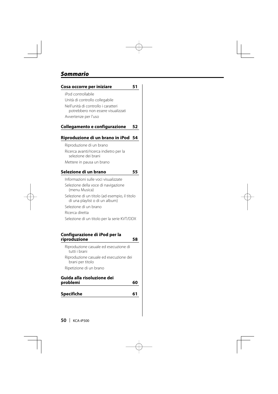 Kenwood KCA-iP500 User Manual | Page 50 / 84