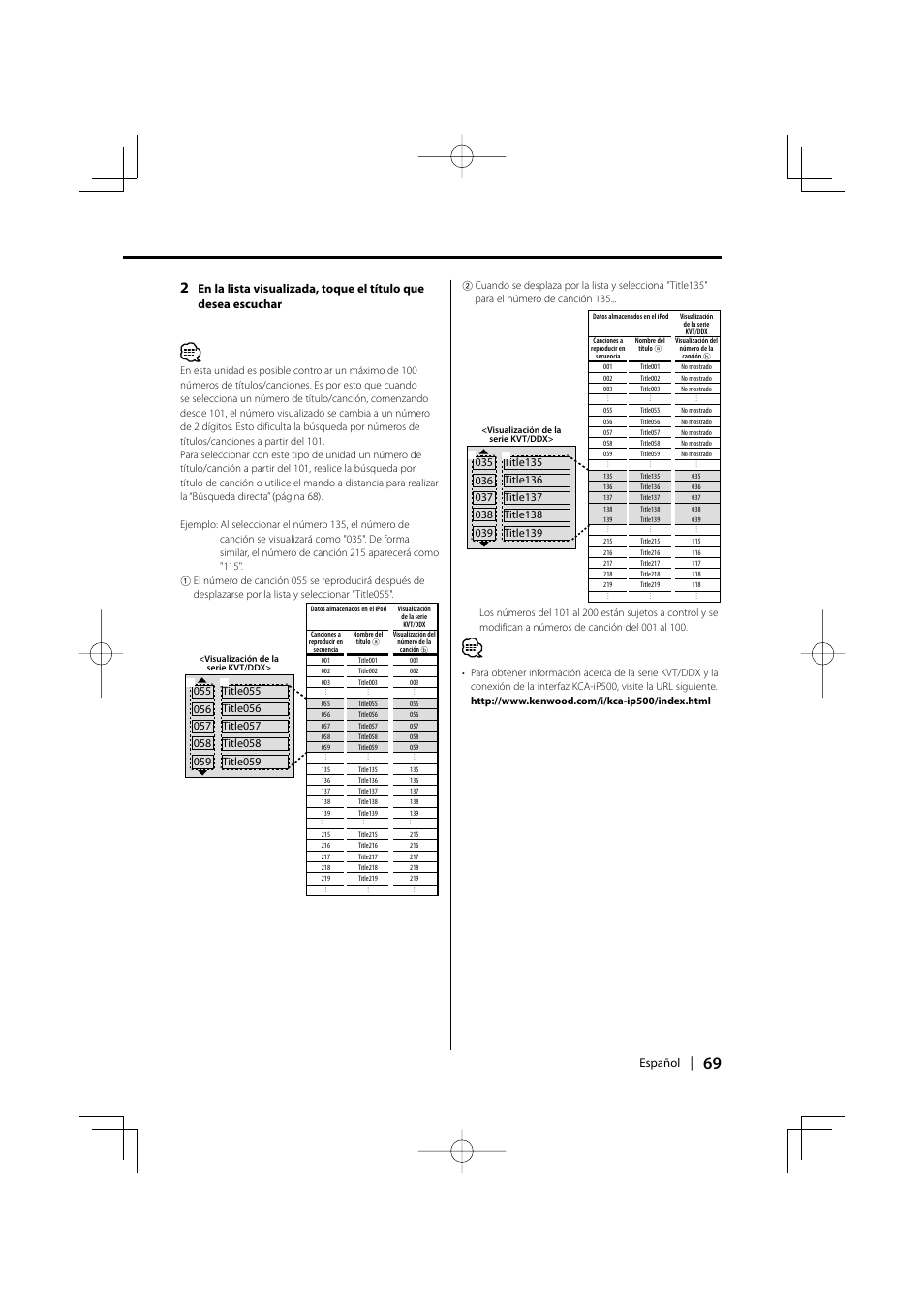 Kenwood KCA-iP500 User Manual | Page 69 / 84