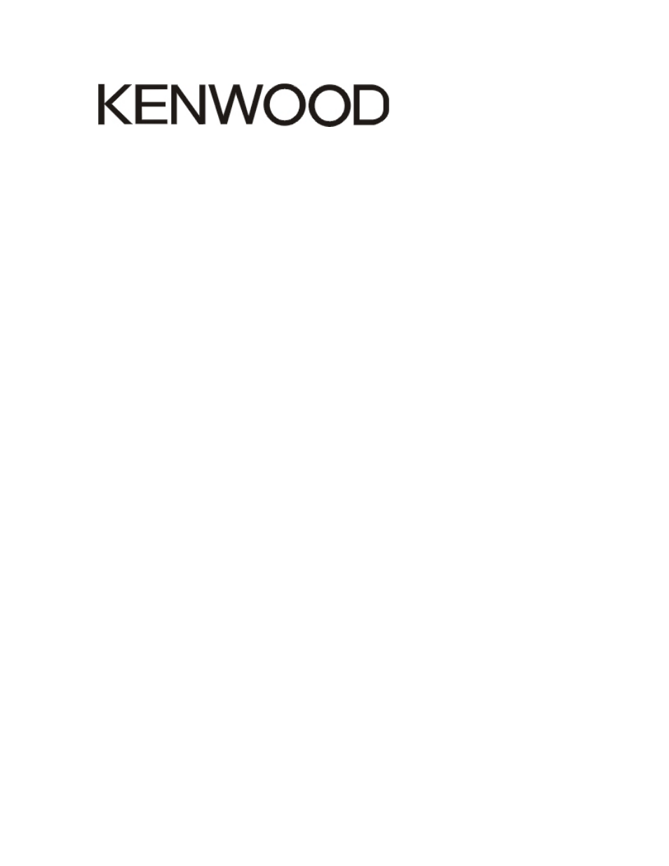 Kenwood KDW4TTSL User Manual | 11 pages