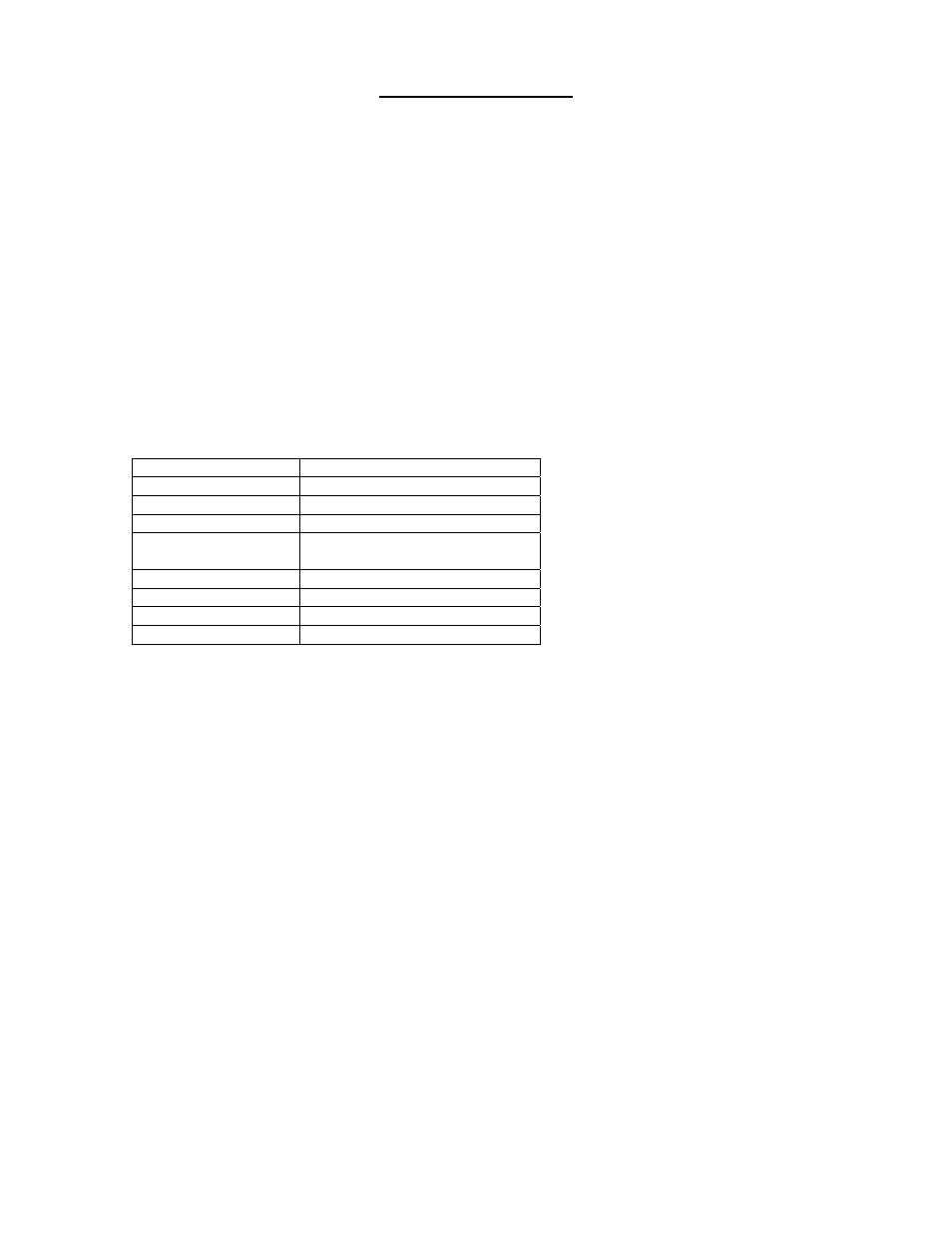 Programme summary, Main technical data | Kenwood KDW4TTSL User Manual | Page 9 / 11