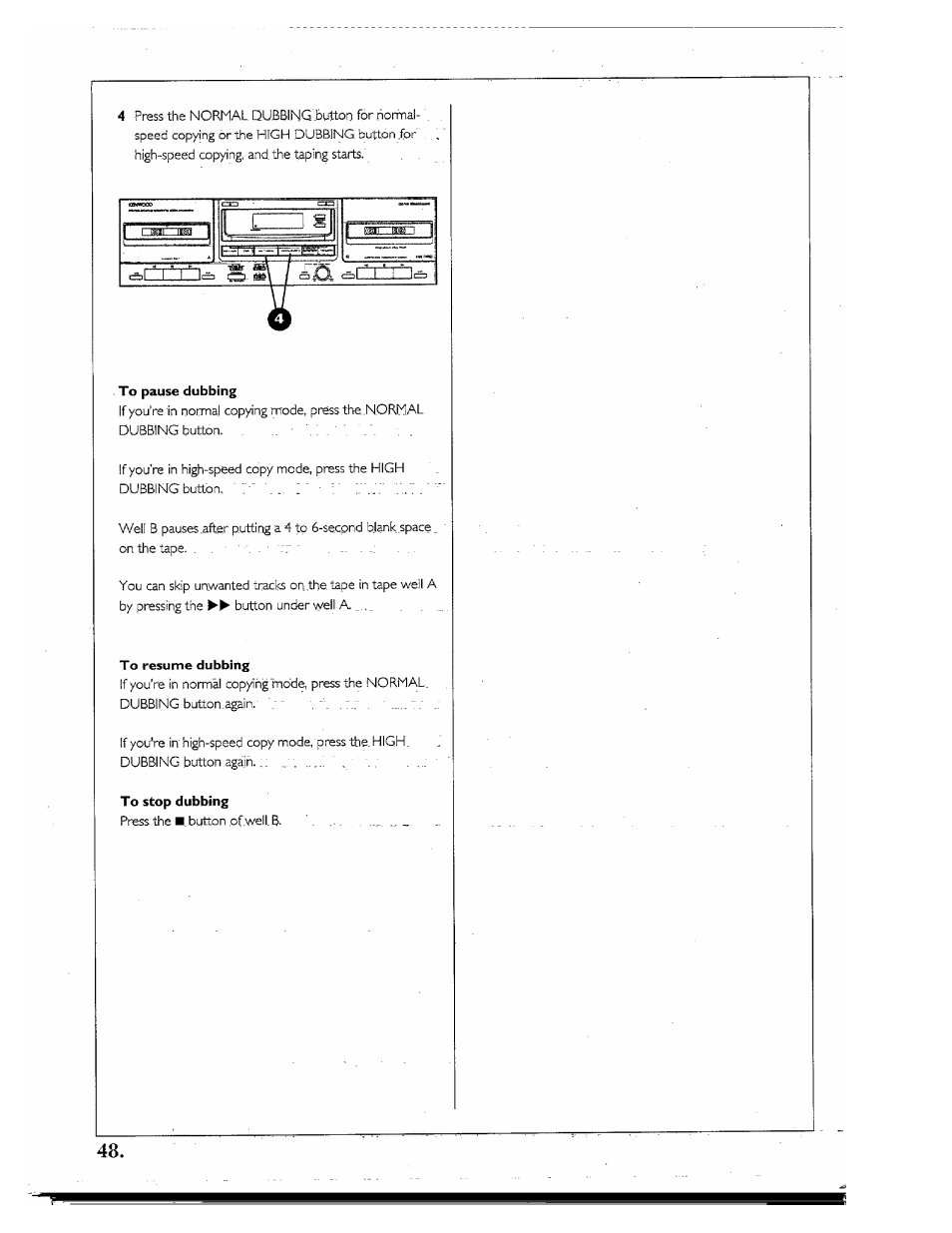 Kenwood SPECTRUM 850 AV User Manual | Page 48 / 56