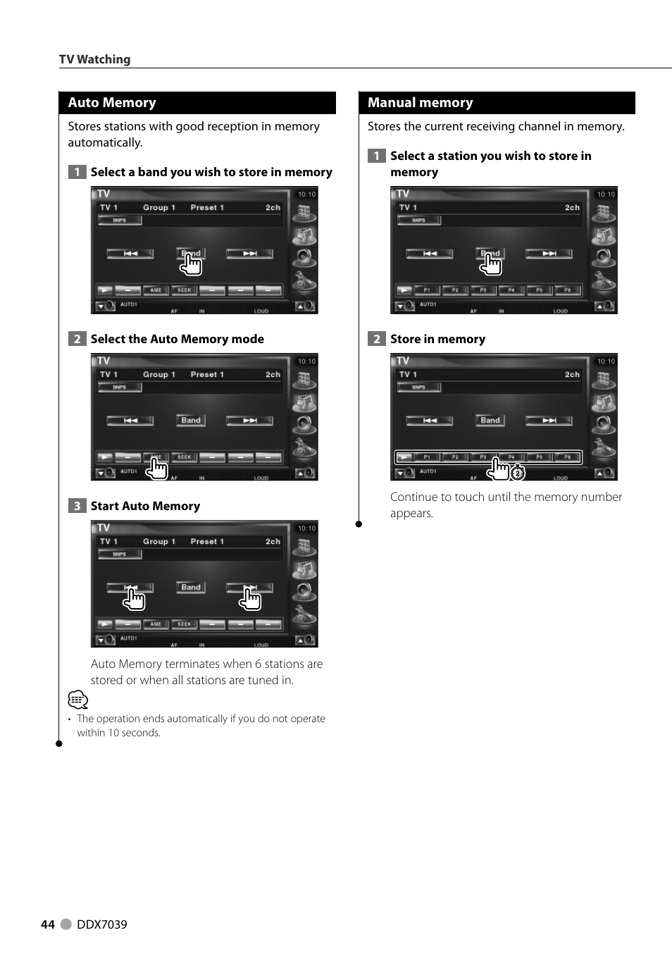 Kenwood DDX7039M User Manual | Page 44 / 96