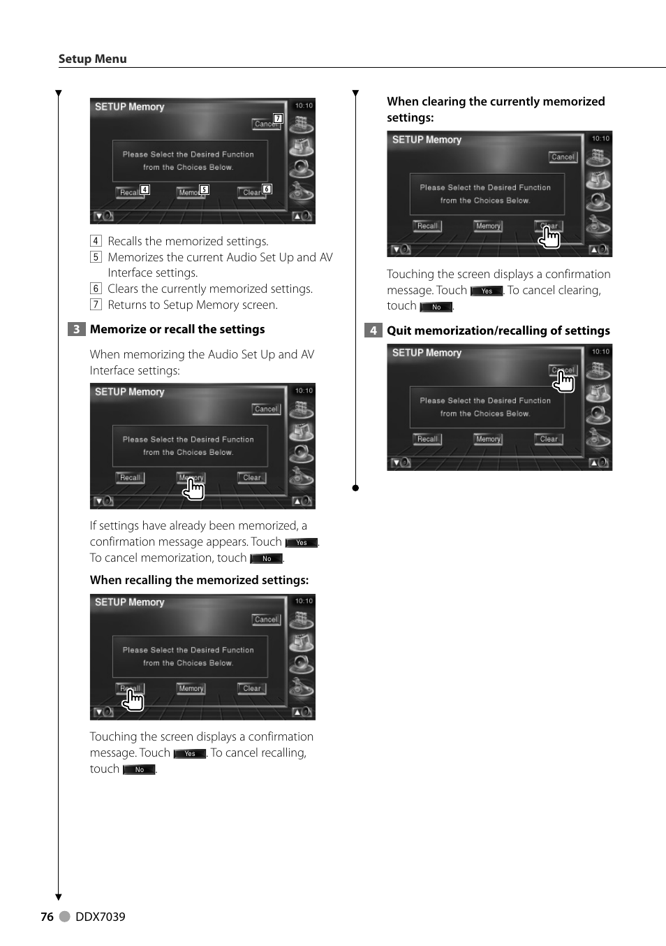 Kenwood DDX7039M User Manual | Page 76 / 96