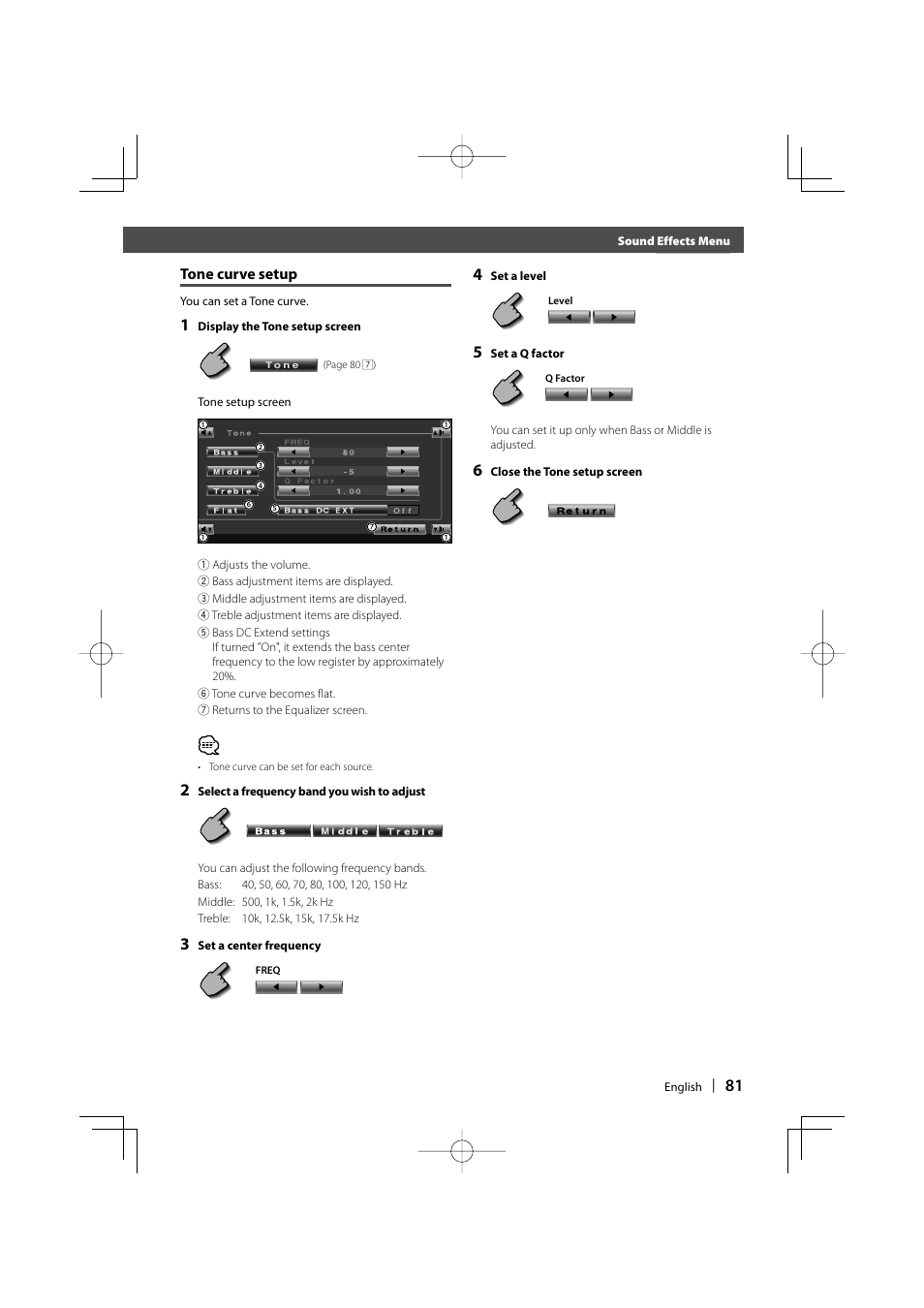 Before use, Tone curve setup | Kenwood KVT-747DVD User Manual | Page 81 / 92