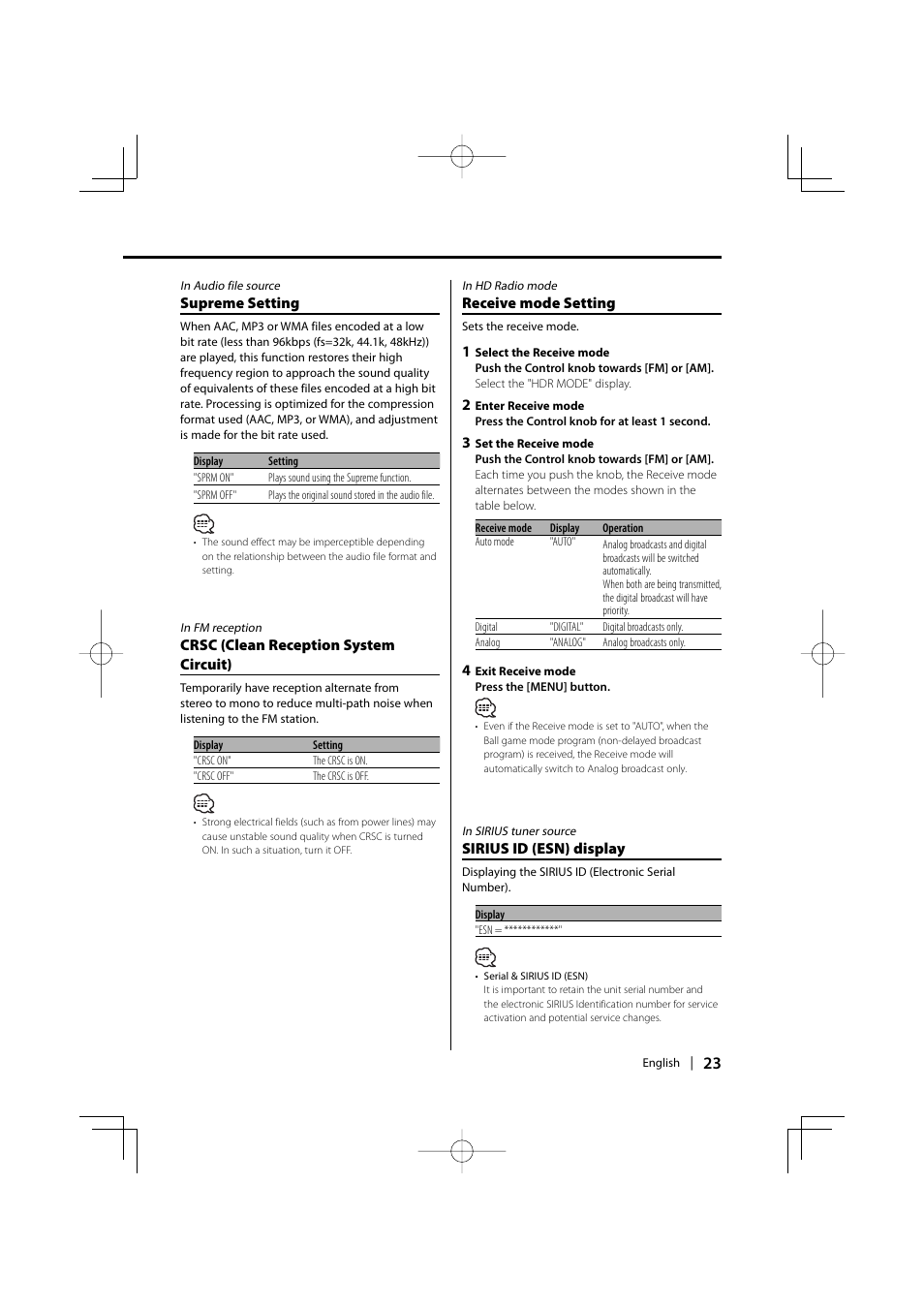 Kenwood DPX301 User Manual | Page 23 / 36