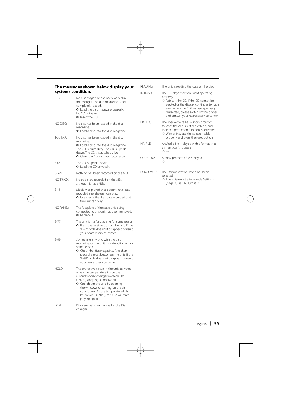 Kenwood DPX301 User Manual | Page 35 / 36