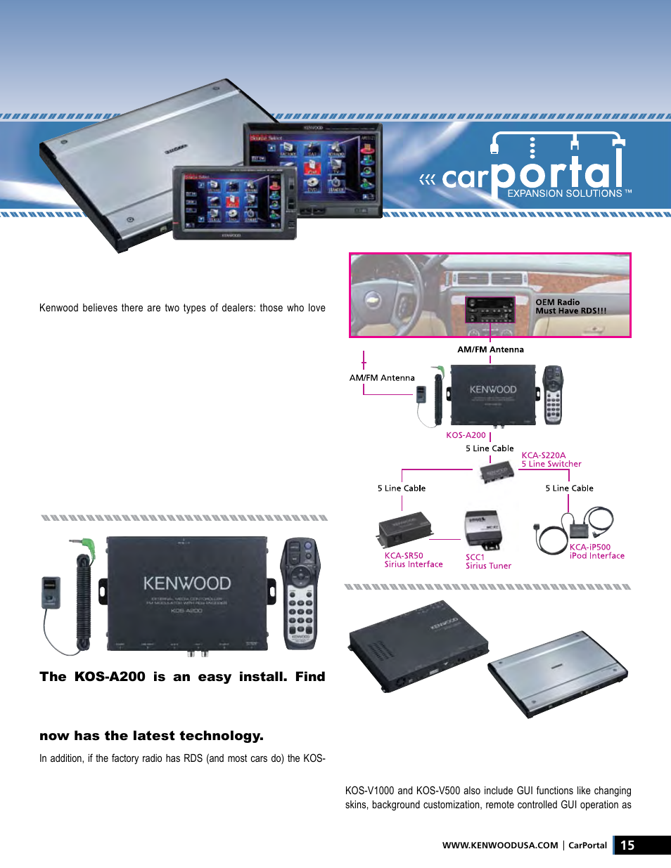 Kenwood AMPED XR-S17P User Manual | Page 15 / 52