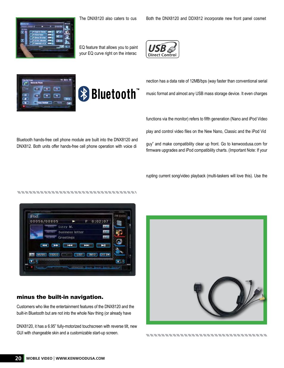 Sure beats dialing from a cell phone, The fastest connection available | Kenwood AMPED XR-S17P User Manual | Page 20 / 52