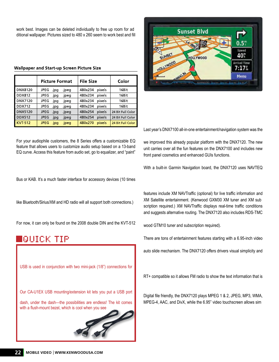Audio geek heaven, Kab (kenwood advanced bus), Kenwood 7 series | Kenwood AMPED XR-S17P User Manual | Page 22 / 52