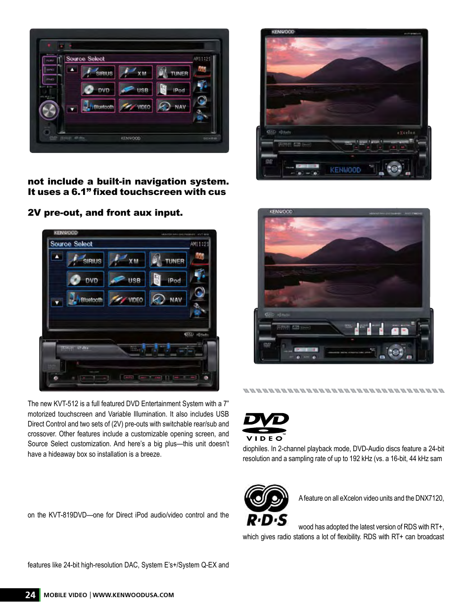Kenwood AMPED XR-S17P User Manual | Page 24 / 52