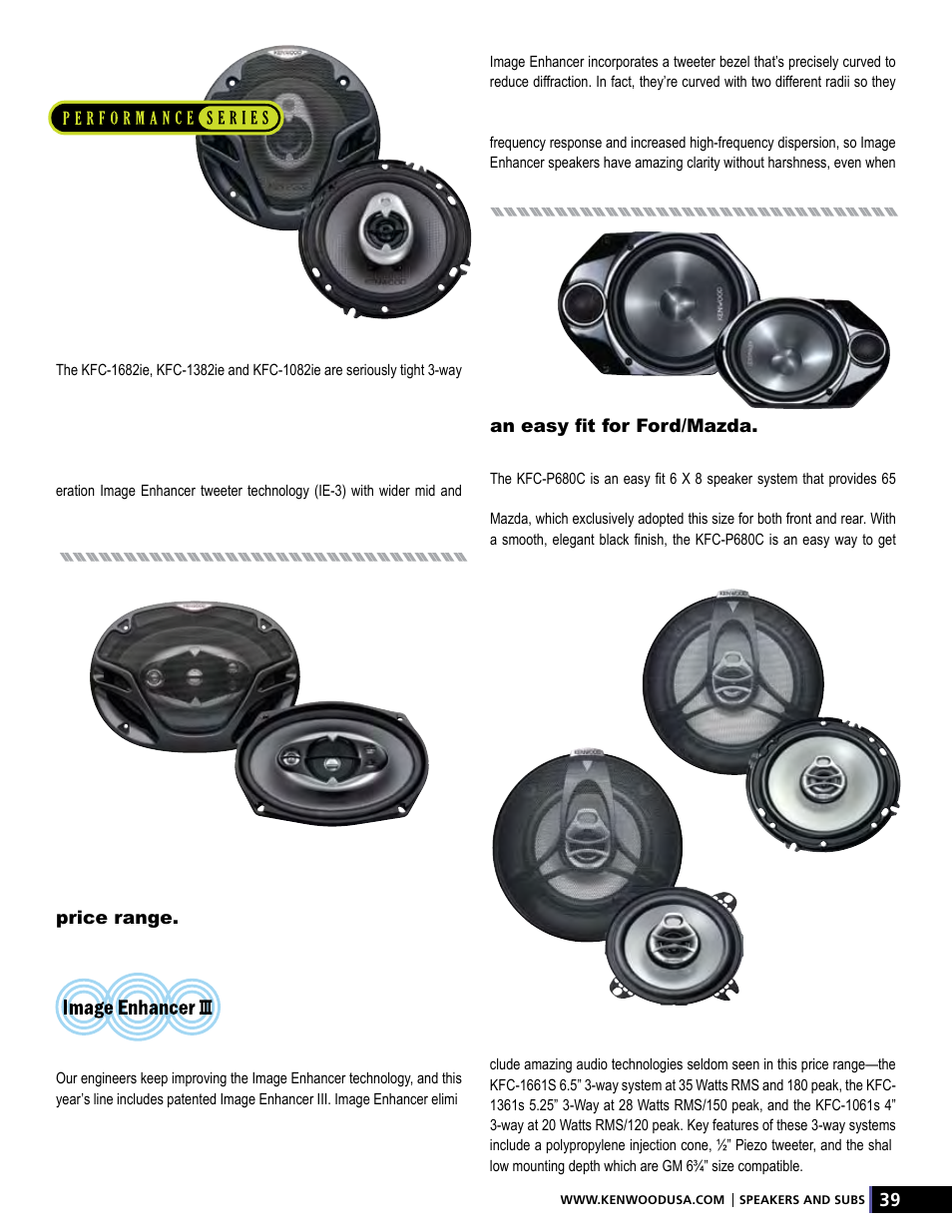 Kenwood AMPED XR-S17P User Manual | Page 39 / 52
