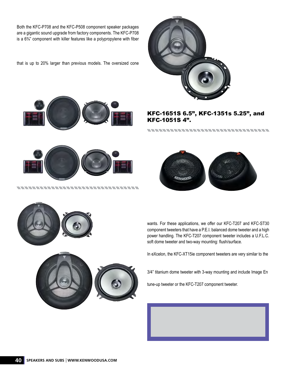 Kenwood AMPED XR-S17P User Manual | Page 40 / 52